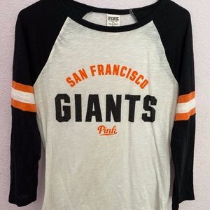 VS Pink San Francisco Giants Long Sleeve Tee